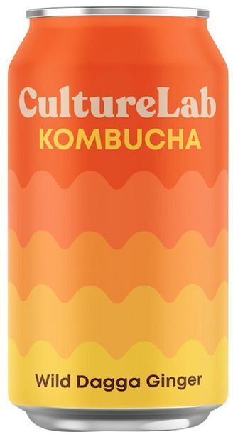 Culturelab wild dagga & ginger kombucha