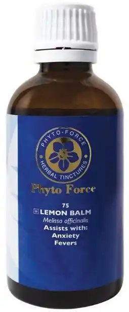 Faithful to Nature Phyto-force lemon balm herbal tincture offer