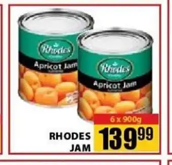 Rhodes Jam 6x900g