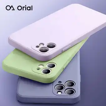 Liquid silicone shockproof iphone cover