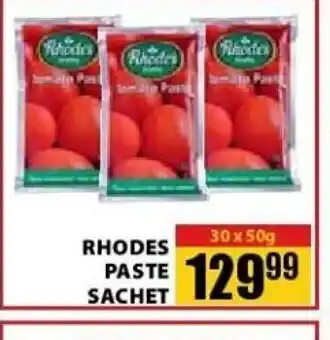 Jumbo Rhodes Paste Sachet 30x50g offer