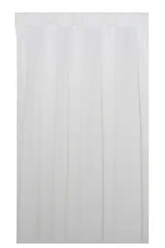 Sheet Street Plain sheer taped curtain l218xw230cm offer