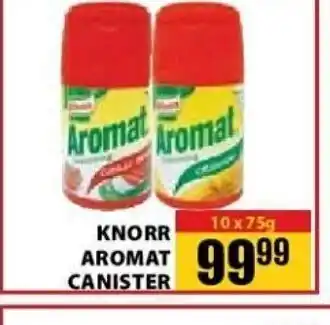 Knorr Aromat Canister 10x75g