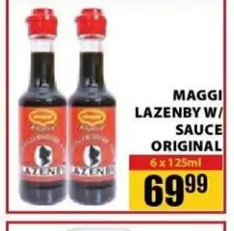 Maggi Lazenby w/ Sauce Original 6x125ml