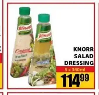Jumbo Knorr Salad Dressing 5x340ml offer