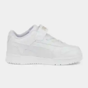 Sportscene Puma toddlers reebound game low white sneaker offer