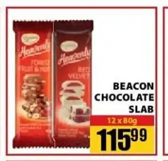Jumbo Beacon Chocolate Slab 12x80g offer