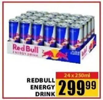 Jumbo Redbull Energy Drink 24x250ml offer