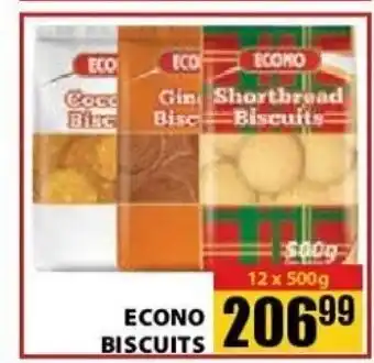 Jumbo Econo Biscuits 12x500g offer