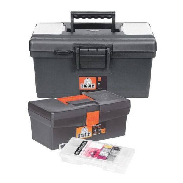Big jim 42cm/32cm/21cm toolbox set offer at Game