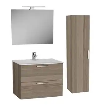 Tile Africa Vitra mia double drawer vanity & tall cabinet set cordoba 800mm offer