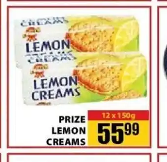 Jumbo Prize Lemon Creams 12x150g offer