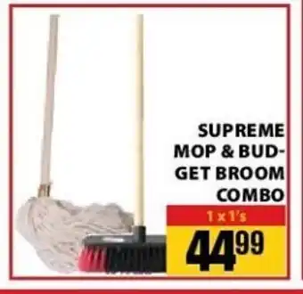 Supreme Mop & Budget Broom Combo 1x1's