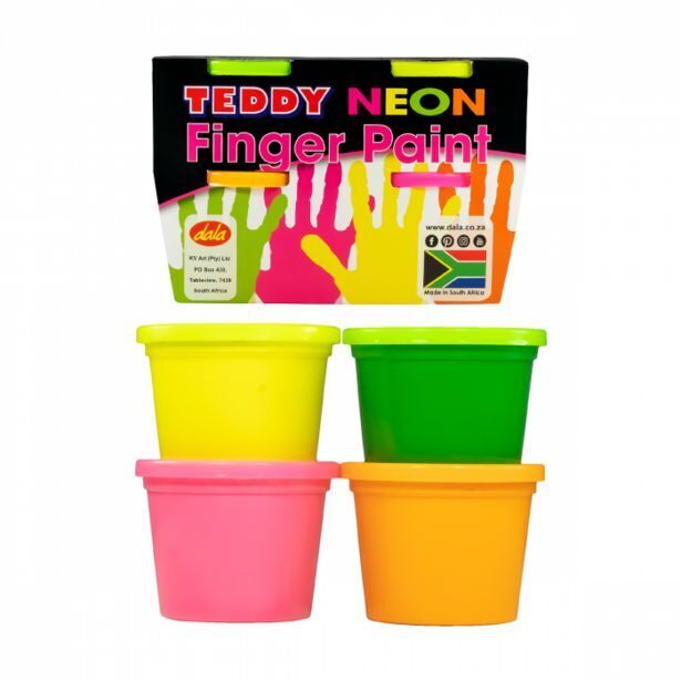 Teddy neon finger paint offer at ToysRUs