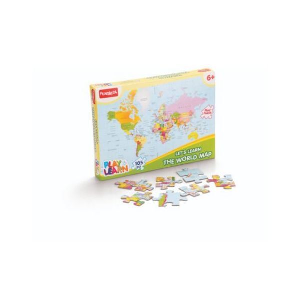 World map offer at Toy Kingdom