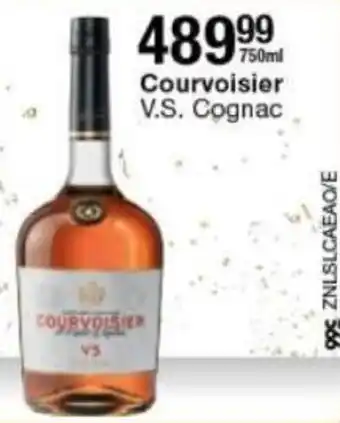 Checkers Courvoisier V.S Cognac 750ml offer