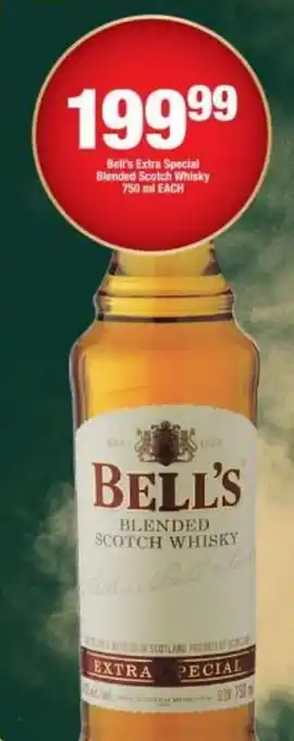 OK Liquor Bell's Extra Special Blended Scotch Whisky 750ml offer