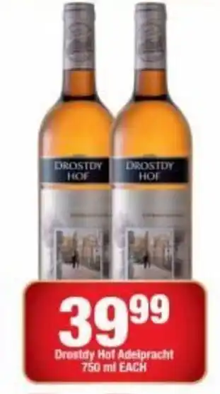 Drostdy Hot Adeipracht 750ml