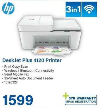 Incredible Connection hp Deskjet Plus 4120 Printer offer