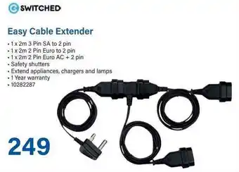 Incredible Connection Switched Easy Cable Extender offer