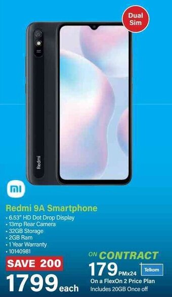 Incredible Connection Redmi 9A Smartphone offer