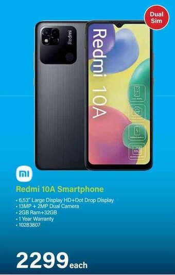 Incredible Connection Redmi 10A Smartphone offer