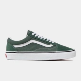 Sportscene Vans men's old skool green sneaker offer