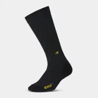 Totalsports 2xu black flight compression socks offer