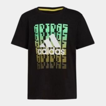 Totalsports Boy's adidas black & yellow gaming t-shirt offer