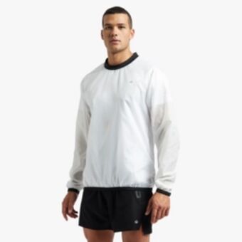 Mens ts white shell run top