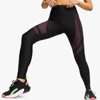 Totalsports Women's puma eversculpt high waisted black tights offer