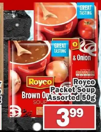 Royco Packet Soup Assorted 50g