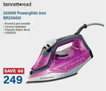 Incredible Connection Bennett Read 2200W Powerglide Iron BR2200I2 offer
