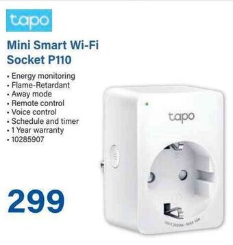 Incredible Connection Tapo Mini Smart Wifi Socket P110 offer