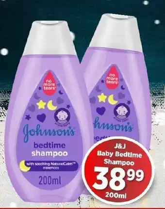 J&J Baby Bedtime Shampoo 200ml
