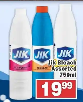 Jik Bleach Assorted 750ml