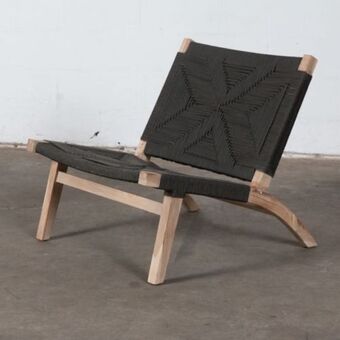 Weylandts Ashanti occasional chair | black diamond weave offer