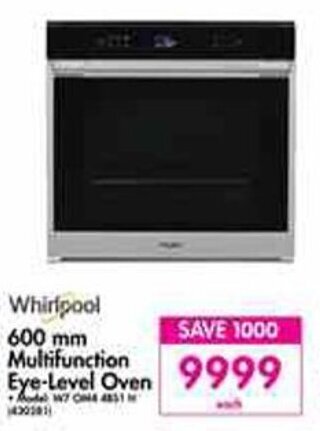 Makro Whirlpool 600mm Multifunction Eye-Level Oven offer