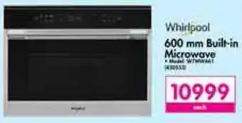 Makro Whirlpool 600mm Built-in Microwave offer