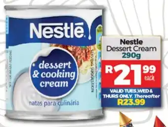 Take 'n Pay Nestle Dessert & Cooking Cream 290g offer