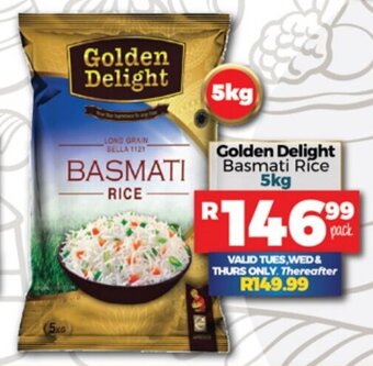 Take 'n Pay Golden Delight Basmati Rice 5kg offer