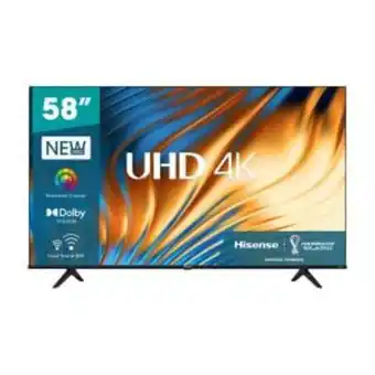 Hisense 147cm (58") 4k uhd tv - 58a6h