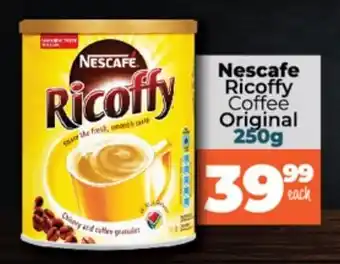 Take 'n Pay Necafe Ricoffy Coffee Original 250g offer