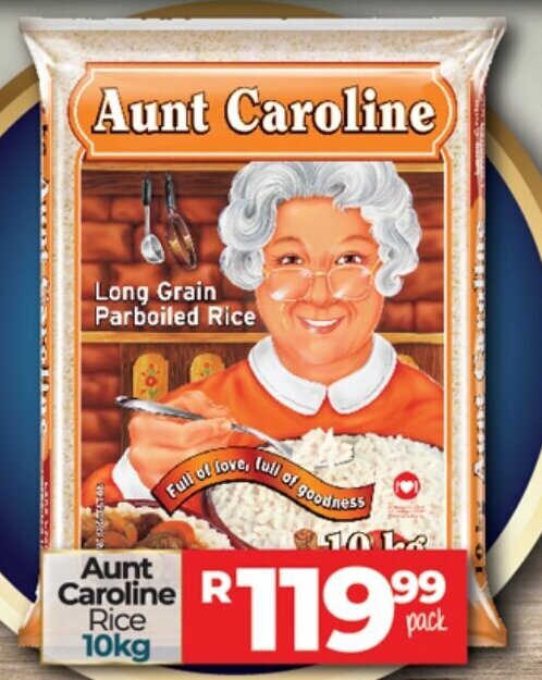 Aunt Caroline Rice 10kg Offer At Take n Pay aunt-caroline-rice-10kg-offer-at-take-n-pay
