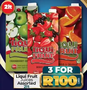 Take 'n Pay Liqui Fruit Juice assorted 3 x 2lt offer