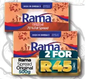 Take 'n Pay Rama Spread Original 2 x 500g offer