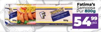Take 'n Pay Fatima's Samoosa Pur 800g offer