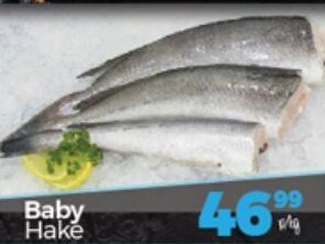 Take 'n Pay Baby Hake p/kg offer
