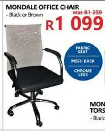 Tafelberg Furnishers Mondale Office Chair offer