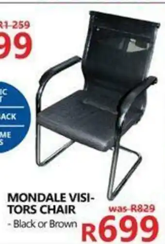 Tafelberg Furnishers Mondale Visitor Chair offer